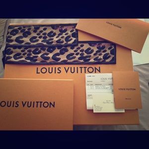 100% Louis Vuitton Stephen Sprouse Ltd. Bandeau
